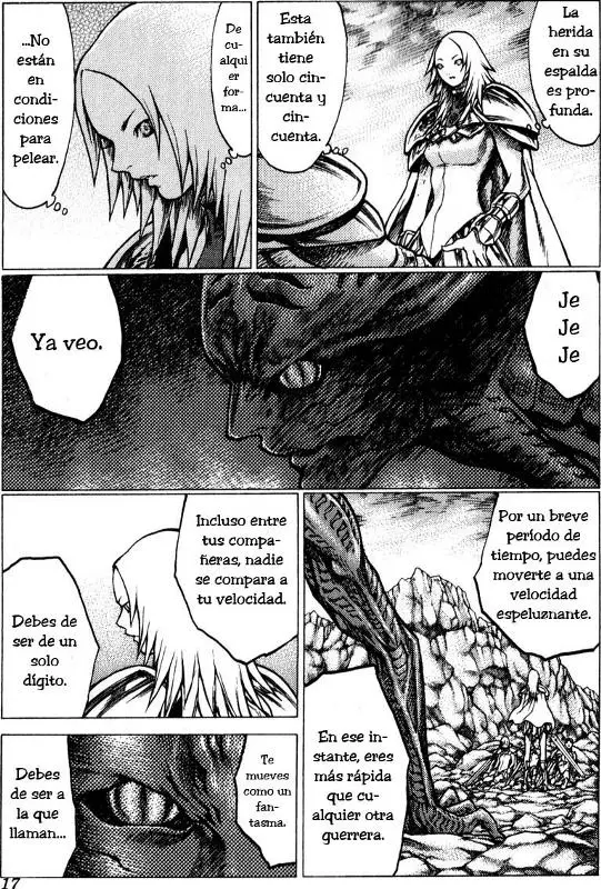 Claymore capítulo 28, página 16