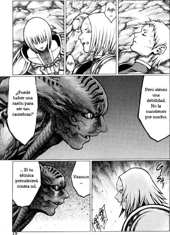 Claymore capítulo 28, página 18