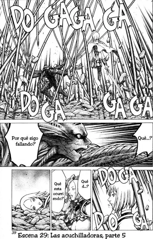 Claymore capítulo 29, página 3