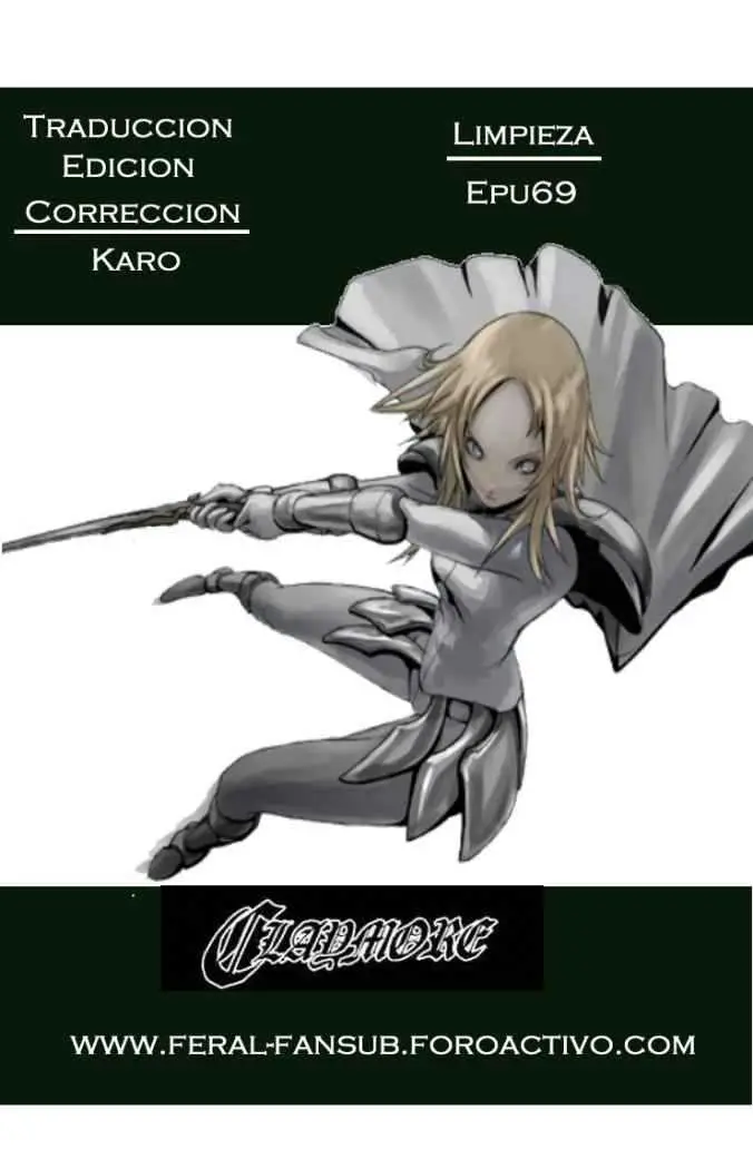 Claymore capítulo 3, página 1