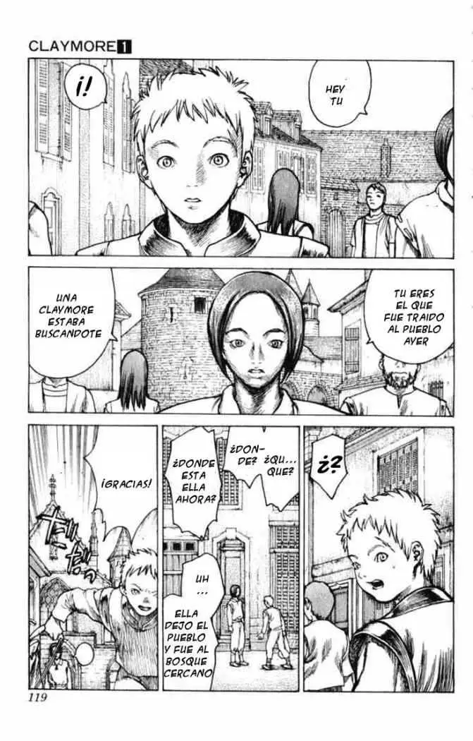 Claymore capítulo 3, página 11
