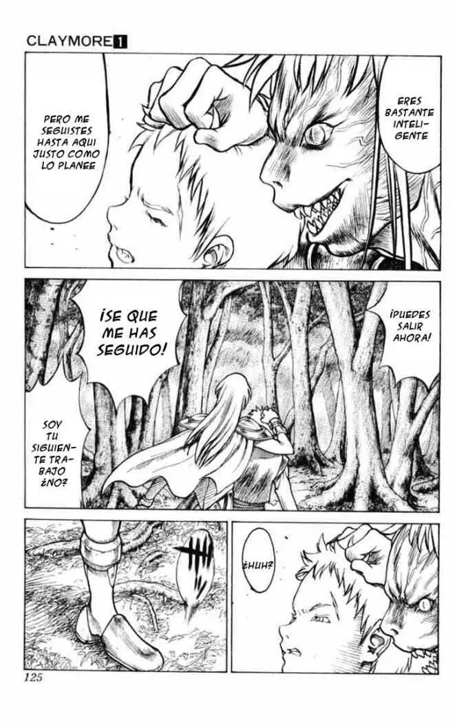 Claymore capítulo 3, página 17