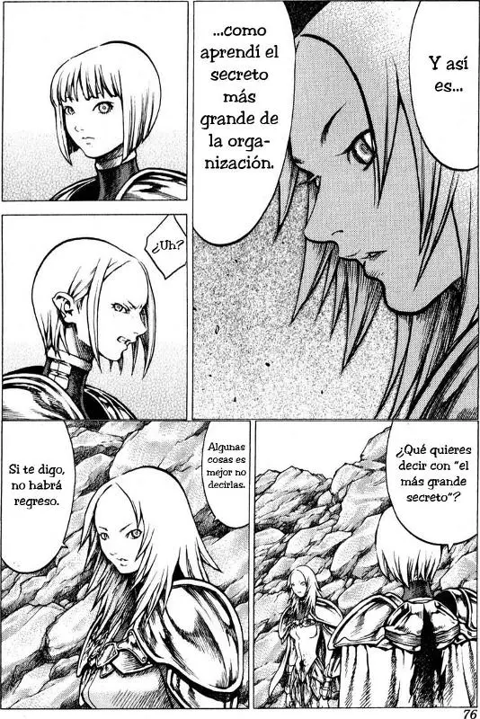 Claymore capítulo 30, página 7
