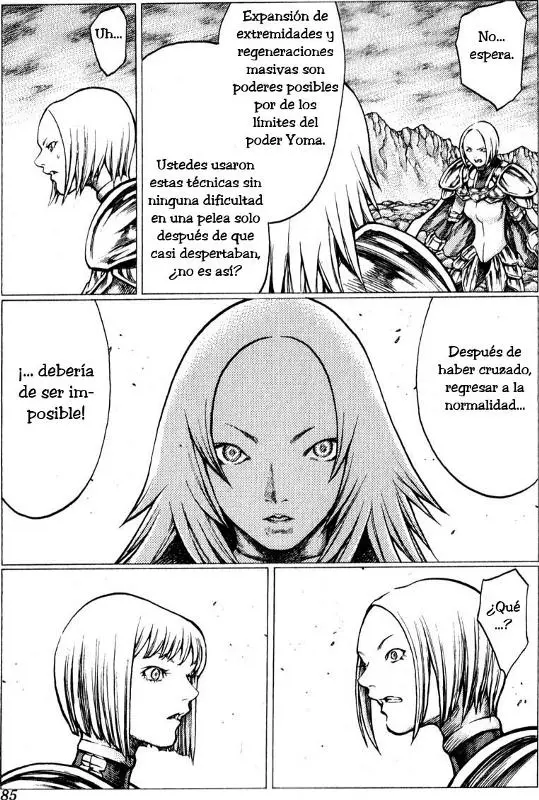 Claymore capítulo 30, página 16