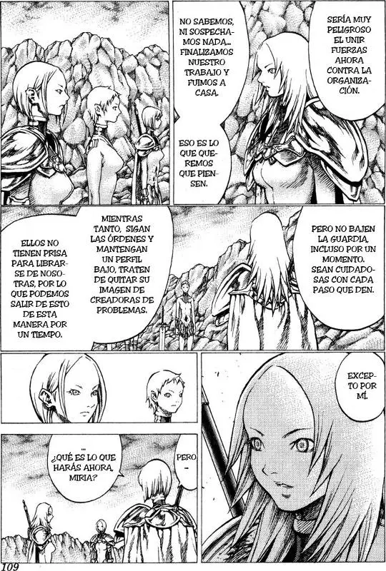 Claymore capítulo 31, página 6