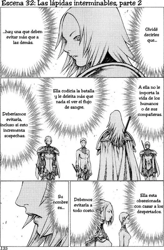 Claymore capítulo 32, página 1