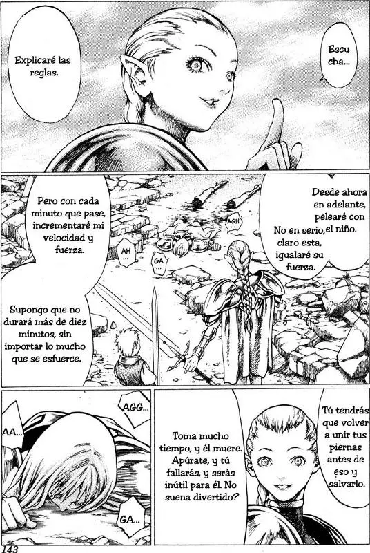 Claymore capítulo 32, página 9