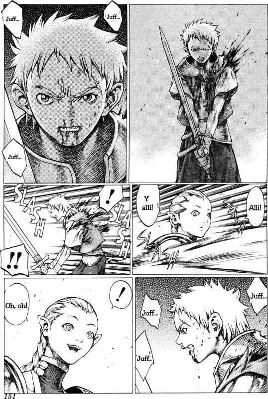Claymore capítulo 32, página 17