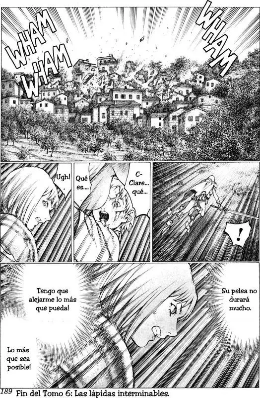 Claymore capítulo 33, página 28