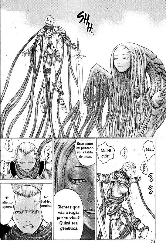 Claymore capítulo 34, página 13