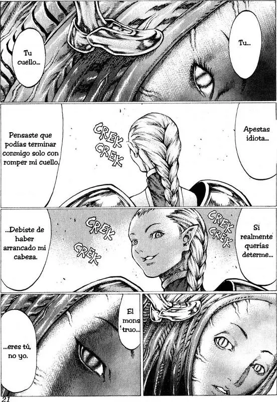 Claymore capítulo 34, página 20