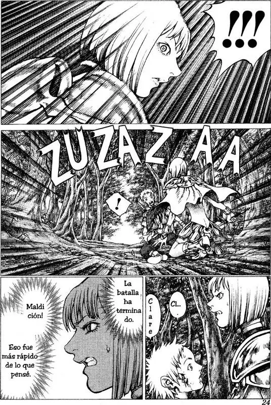 Claymore capítulo 34, página 22