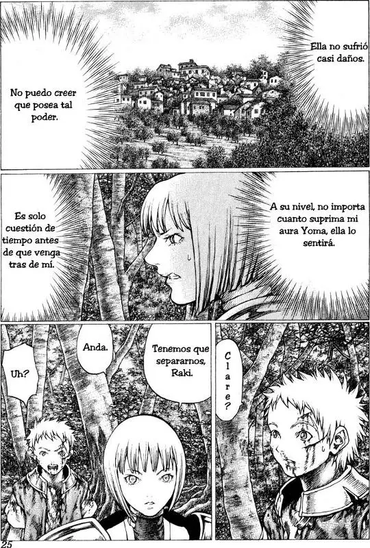 Claymore capítulo 34, página 23