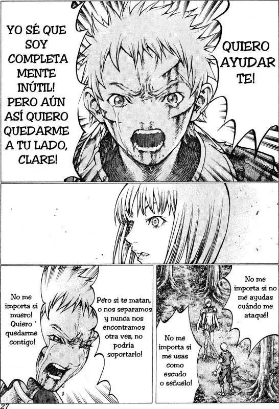 Claymore capítulo 34, página 25