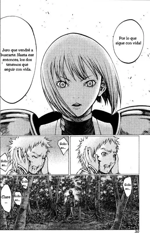 Claymore capítulo 34, página 28