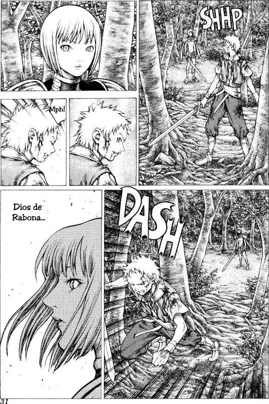 Claymore capítulo 34, página 29