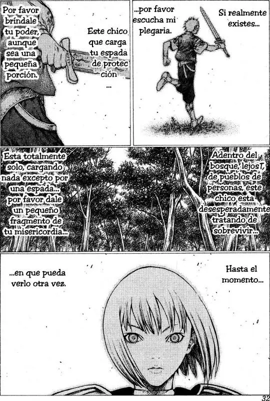 Claymore capítulo 34, página 30