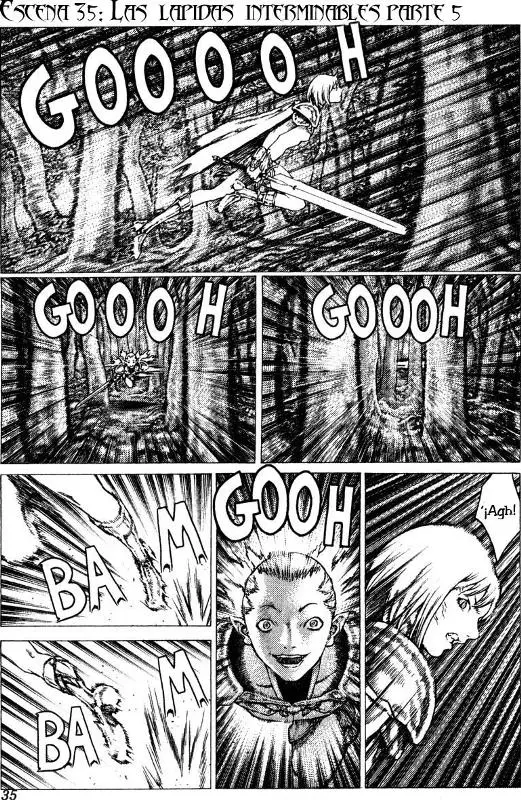 Claymore capítulo 35, página 3