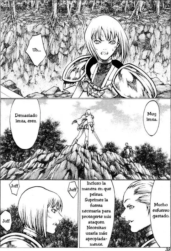 Claymore capítulo 35, página 5