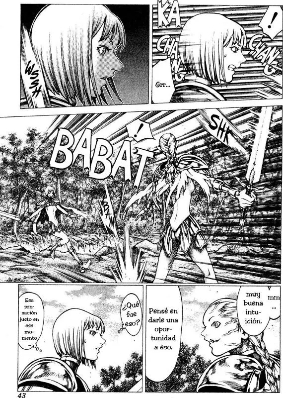 Claymore capítulo 35, página 10