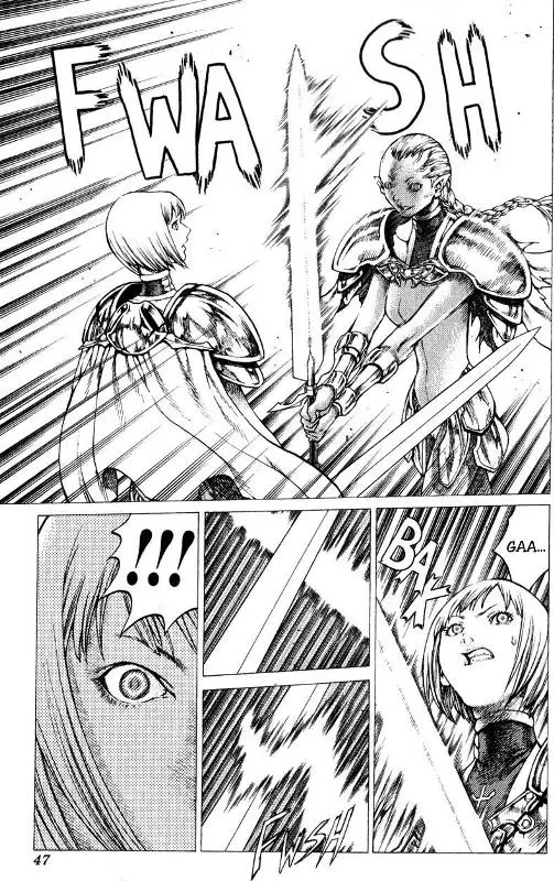 Claymore capítulo 35, página 14