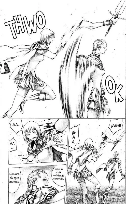 Claymore capítulo 35, página 22