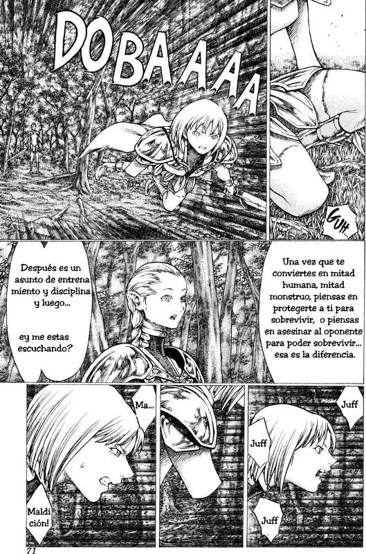 Claymore capítulo 36, página 5