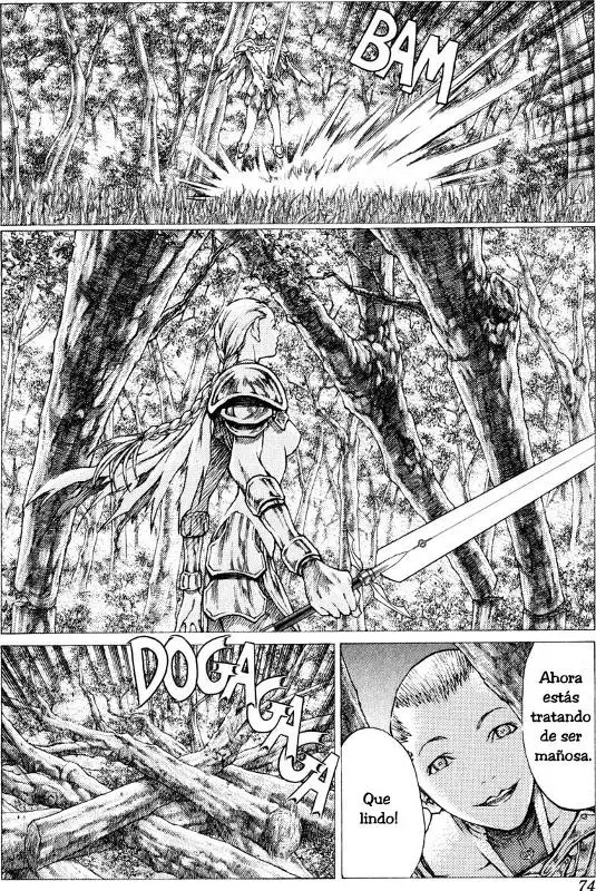Claymore capítulo 36, página 8
