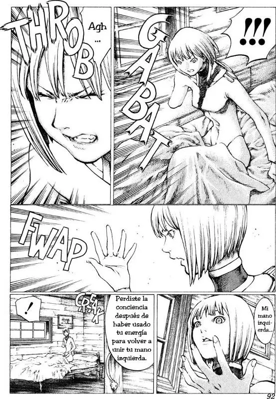 Claymore capítulo 37, página 3
