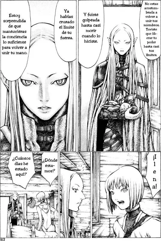 Claymore capítulo 37, página 4