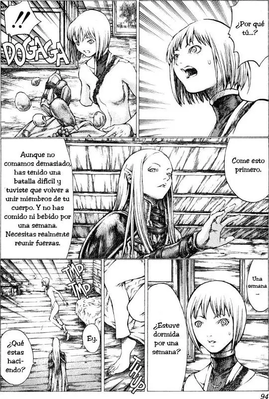 Claymore capítulo 37, página 5