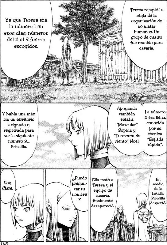 Claymore capítulo 37, página 14