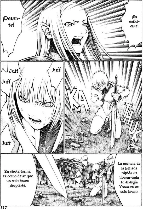 Claymore capítulo 37, página 28