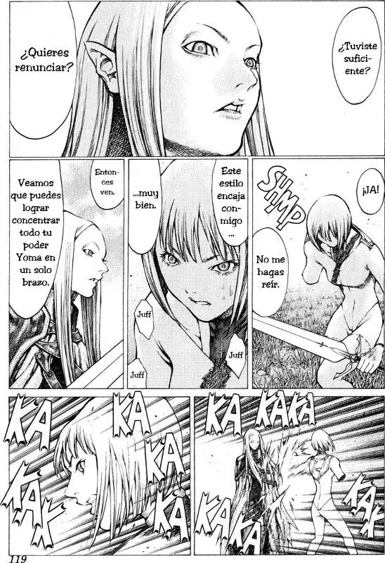 Claymore capítulo 37, página 30