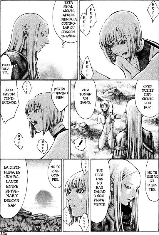Claymore capítulo 38, página 3