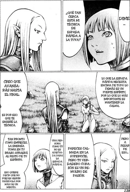 Claymore capítulo 38, página 15