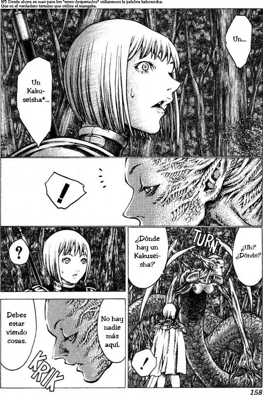 Claymore capítulo 39, página 3