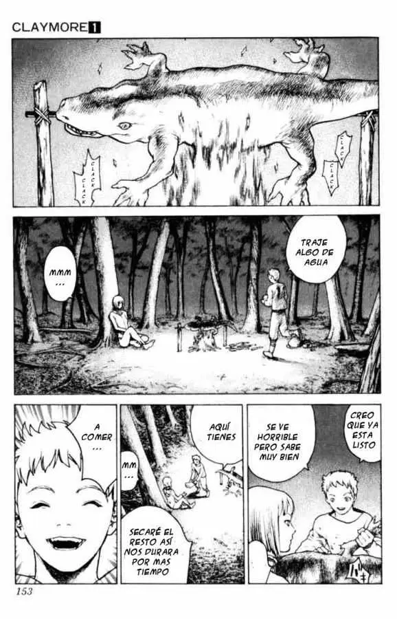 Claymore capítulo 4, página 5