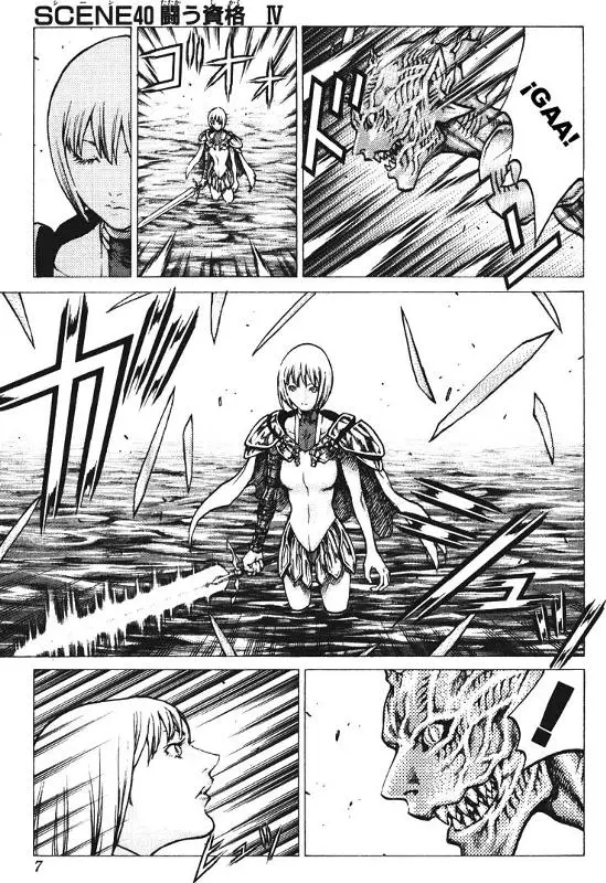 Claymore capítulo 40, página 8