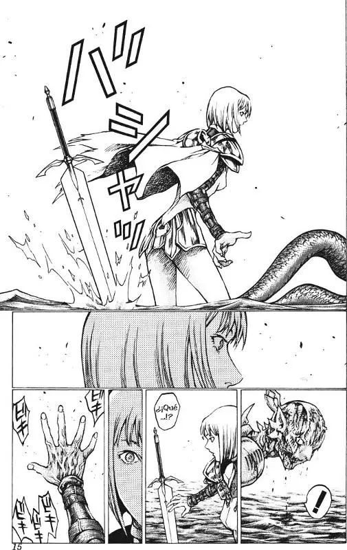 Claymore capítulo 40, página 15