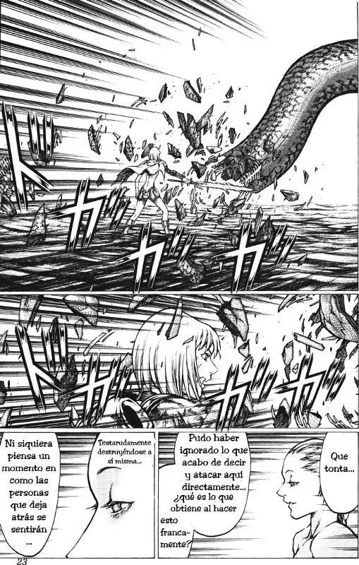 Claymore capítulo 40, página 23