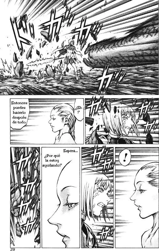 Claymore capítulo 40, página 29