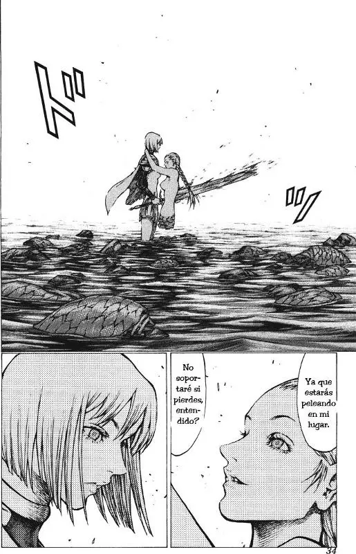Claymore capítulo 40, página 33
