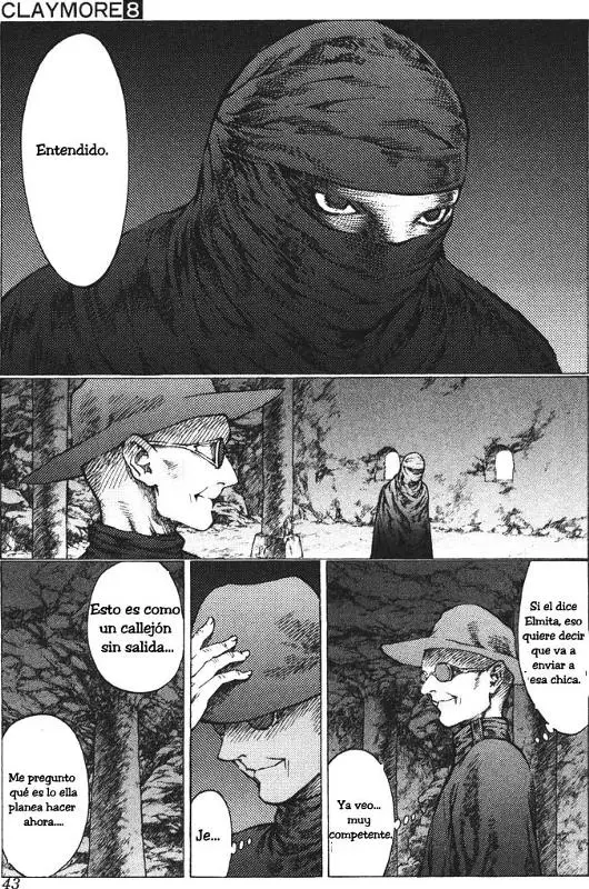 Claymore capítulo 41, página 7