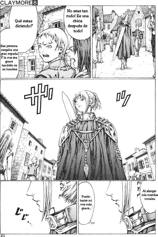 Claymore capítulo 41, página 9