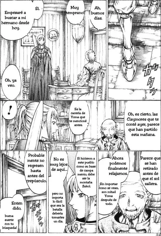 Claymore capítulo 41, página 18