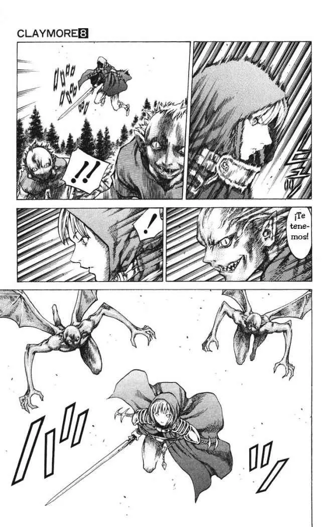 Claymore capítulo 42, página 4