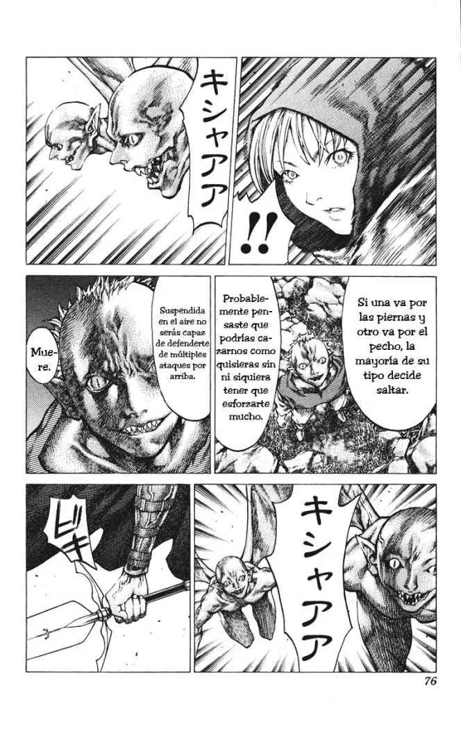 Claymore capítulo 42, página 5