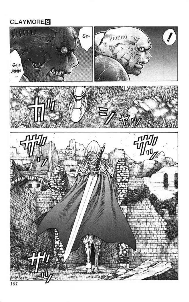 Claymore capítulo 42, página 29