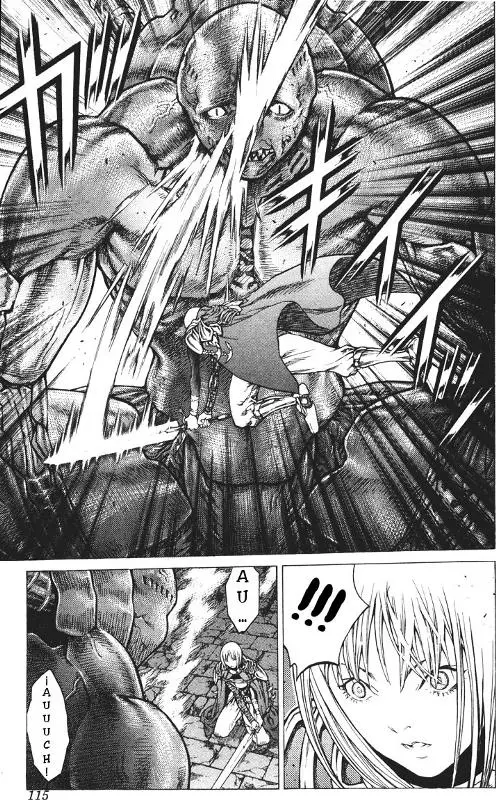 Claymore capítulo 43, página 12